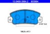 FIAT 792383 Brake Pad Set, disc brake